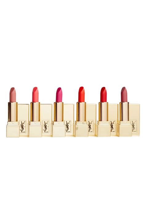 Yves Saint Laurent Travel Size Rouge Pur Couture Lipstick Trio